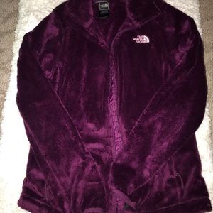 • purple north face •